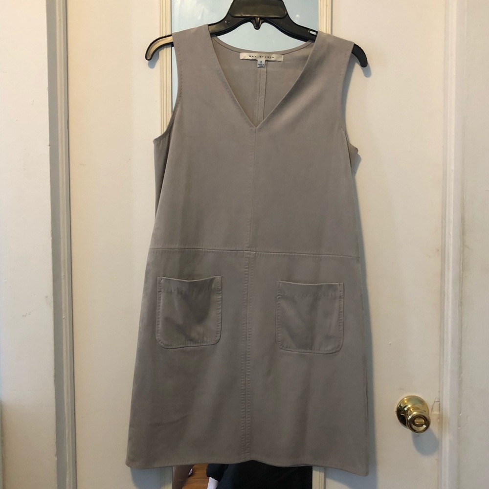 Awesome micro suede dress